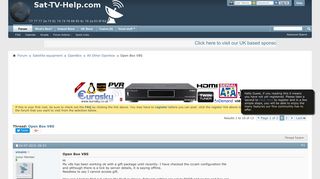 Open Box V8S - Sat-tv-help forum