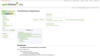 Installation/Appliance - Openbravo Wiki