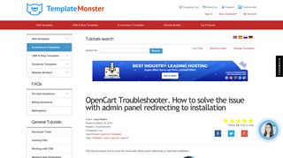 OpenCart Troubleshooter. How to solve the issue with admin panel ...