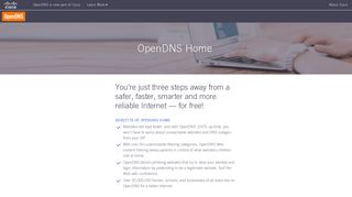 Home Free by OpenDNS