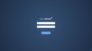 OpenDrive - Login