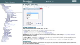Open Dental Software - XCharge (OpenEdge)