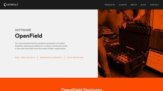 OpenField - Catapult Sports