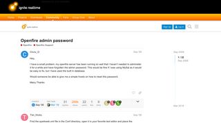 Openfire admin password - Openfire Support - Ignite Realtime ...