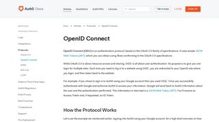 OpenID Connect - Auth0