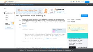 last login time for users openldap 2.3 - Stack Overflow