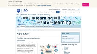 OpenLearn | Open Educational Resources at The Open University ...