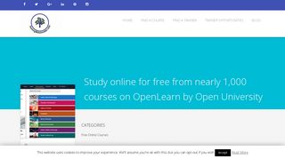 Study online for free from nearly 1,000 courses on OpenLearn by ...