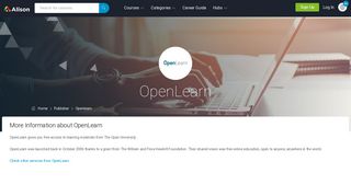 OpenLearn – Thirty Free Diploma and Certificate Courses | Alison