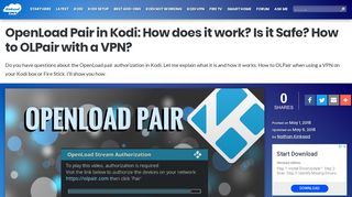 OpenLoad Pair in Kodi: How does it work? Is it Safe? OLPair with a ...
