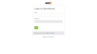 Login to OpenMoves