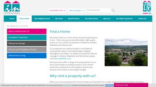 Find a Home - Incommunities Website