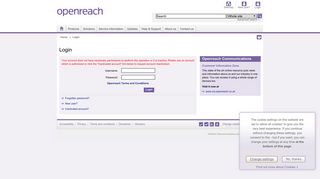 Login - Openreach