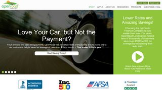 OpenRoad Lending: Car Refinance | Auto Loan Refinancing