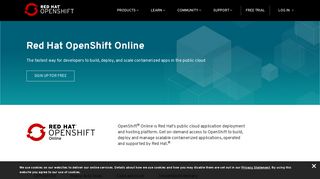 OpenShift Online for Public Cloud Application Hosting - Red Hat ...