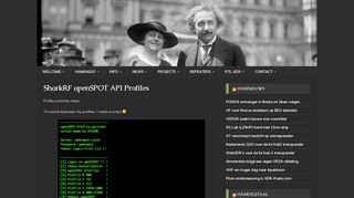 SharkRF openSPOT API Profiles – einstein.amsterdam