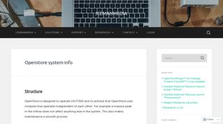 Openstore system info – ICEMANMEDIA