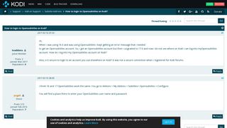 How to login to Opensubtitles on Kodi? - Kodi Community Forum