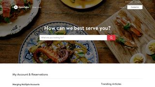 My Account & Reservations - OpenTable Help for Diners