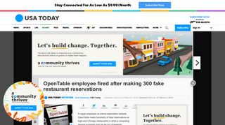 OpenTable employee fired after making 300 fake restaurant ...