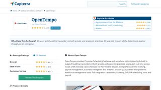 OpenTempo Reviews and Pricing - 2019 - Capterra