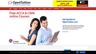 OpenTuition.com Free resources for ACCA and CIMA students