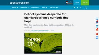 Open Up Resources steps in to provide programs for school systems ...