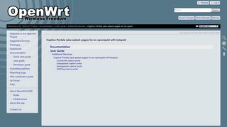OpenWrt Project: Captive Portals (aka splash pages for an open/paid ...