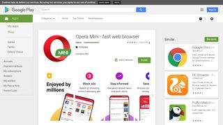 Opera Mini - fast web browser - Apps on Google Play