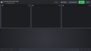 Facebook Opera Mini login - CodePen