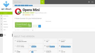 download opera mini free (android)