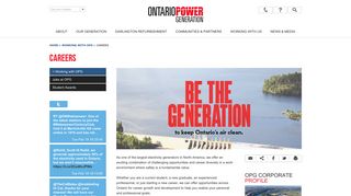 Ontario Power Generation | Careers