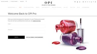 Welcome Back to OPI Pro | OPI