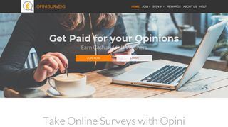 Opini Surveys | Paid online surveys