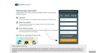 Join Opinion Outpost, Start Earning Cash Today!