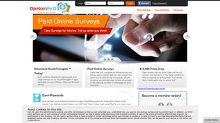 OpinionWorld: Paid Online Surveys