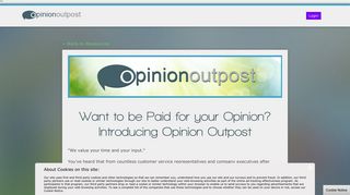 Get Paid for Taking Surveys | Introducing Opinion Outpost