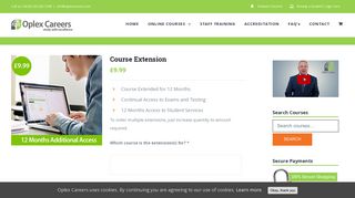 Course Extension – Oplex Careers