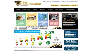 OPPA Credit Union - Personal Banking