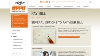 Pay Bill - OPPD