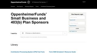 OFI Retirement Plan Sponsors - Home - OppenheimerFunds.com