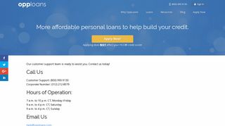 Contact Us | OppLoans