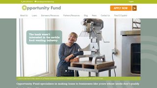 Opportunity Fund Small Business Loans