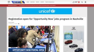 Registration open for 'Opportunity Now' jobs program in Nashville ...