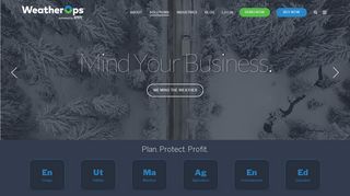 Weatherizing business for protection and profit.