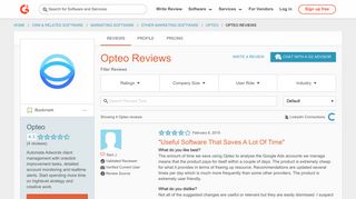 Opteo Reviews 2018 | G2 Crowd