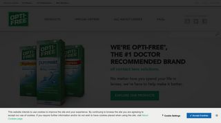 OPTI-FREE® Contact Solution | opti-free.com