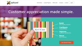 Opticard: Gift, Stored Value & Loyalty Programs for Your Business