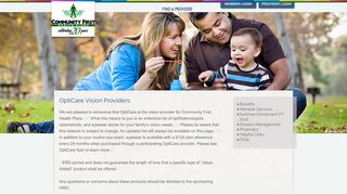 OptiCare Vision Providers - Community First Health Plans