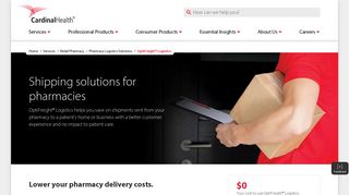 OptiFreight® Logistics for Pharmacy - Cardinal Health